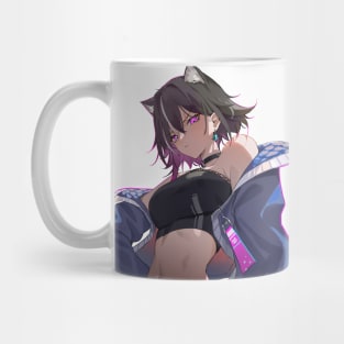 Posing Cat Girl Mug